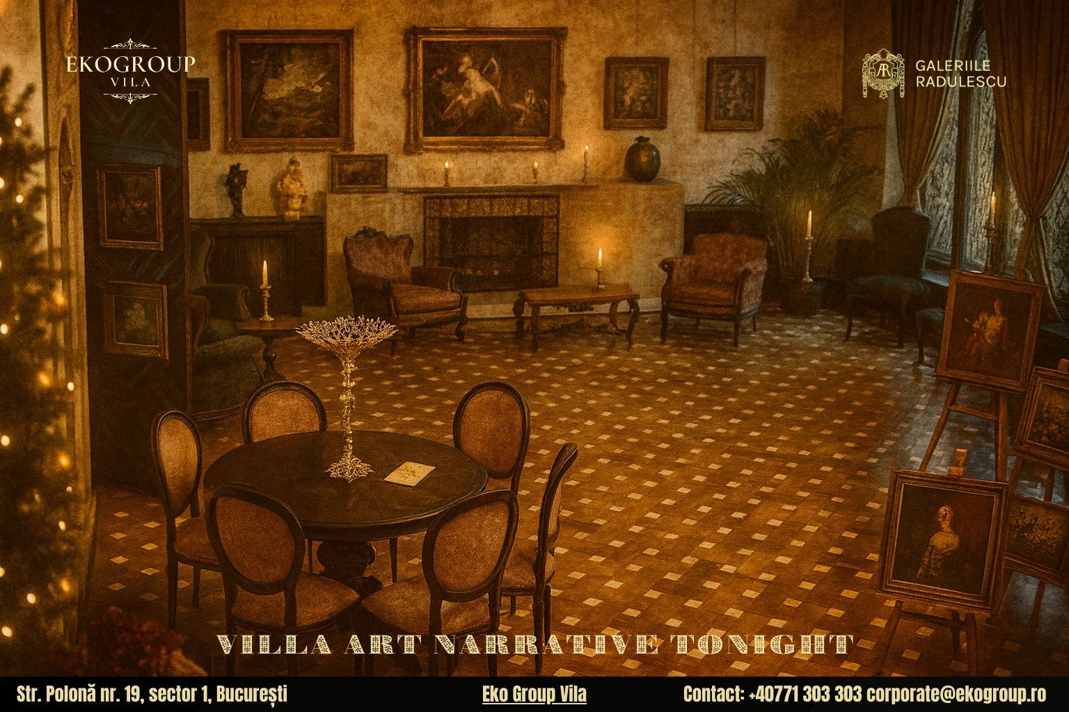 Povestea Crăciunului reînviată: o călătorie în anii ’30 la Eko Group Vila